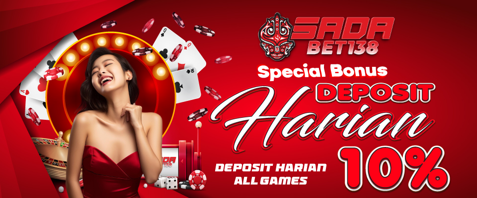 PROMO BONUS DEPOSIT HARIAN 10%